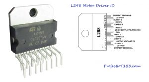 L298 Motor driver,L298 Motor data sheet,L298 Motor pinout