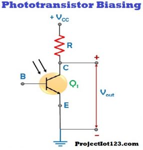 Working of Phototransistor,basic of Phototransistor