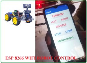 WiFi Controlled Robot Using ESP8266,wifi controlled robot using nodemcu code