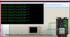 Esp8266 Simulation in Proteus,nodemcu Simulation in Proteus,wifi simulation