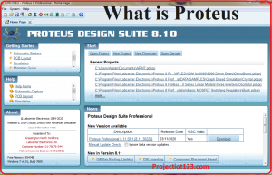 what is proteus ,example circuits proteus , proteus software