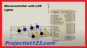PIC Microcontroller Interfacing with leds
