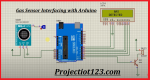 gas sensor Arduino circuit