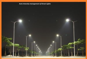 Auto Intensity management of Street Lights