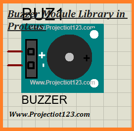 Buzzer Library in Proteus