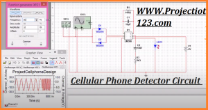 Cellular Phone Detector Circuit Diagram