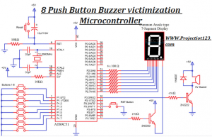 Circuit Diagram of Quiz Buzzer