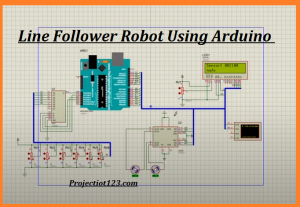 FAST Line Follower Robot CIRCUIT DIAGRAM