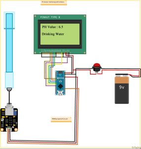 PH sensor interfacing with Arduino nano