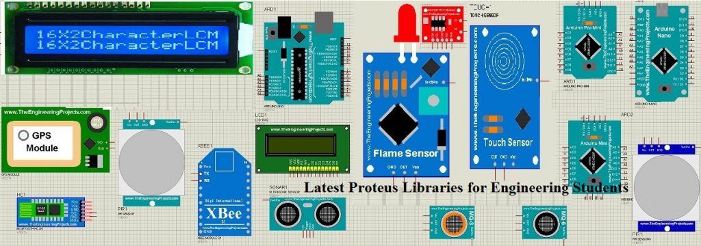 Latest Proteus Libraries for Engineering Students