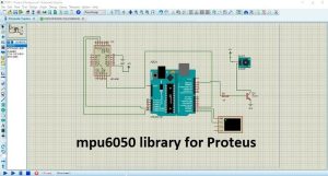 mpu6050 library for Proteus