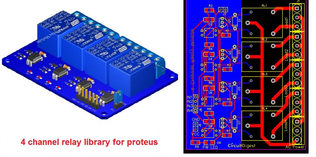4 channel relay library for proteus,relay library in proteus