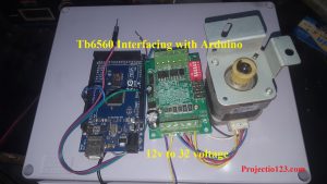 tb6560 interfacing with Arduino