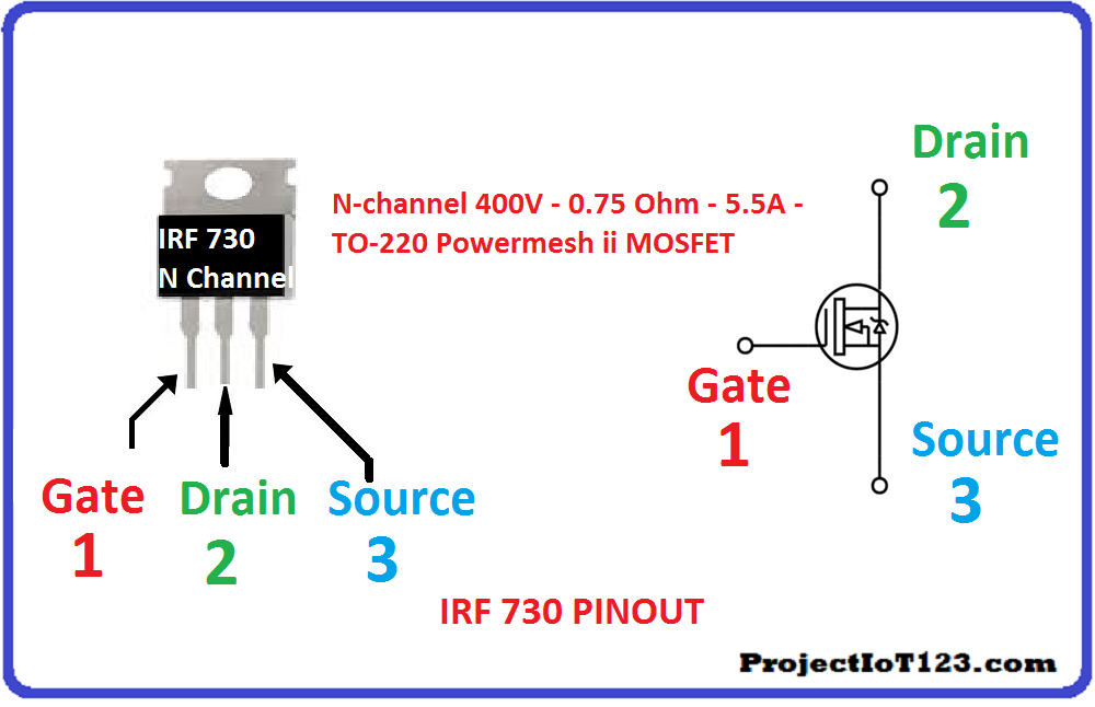 introduction to IRF730 FET