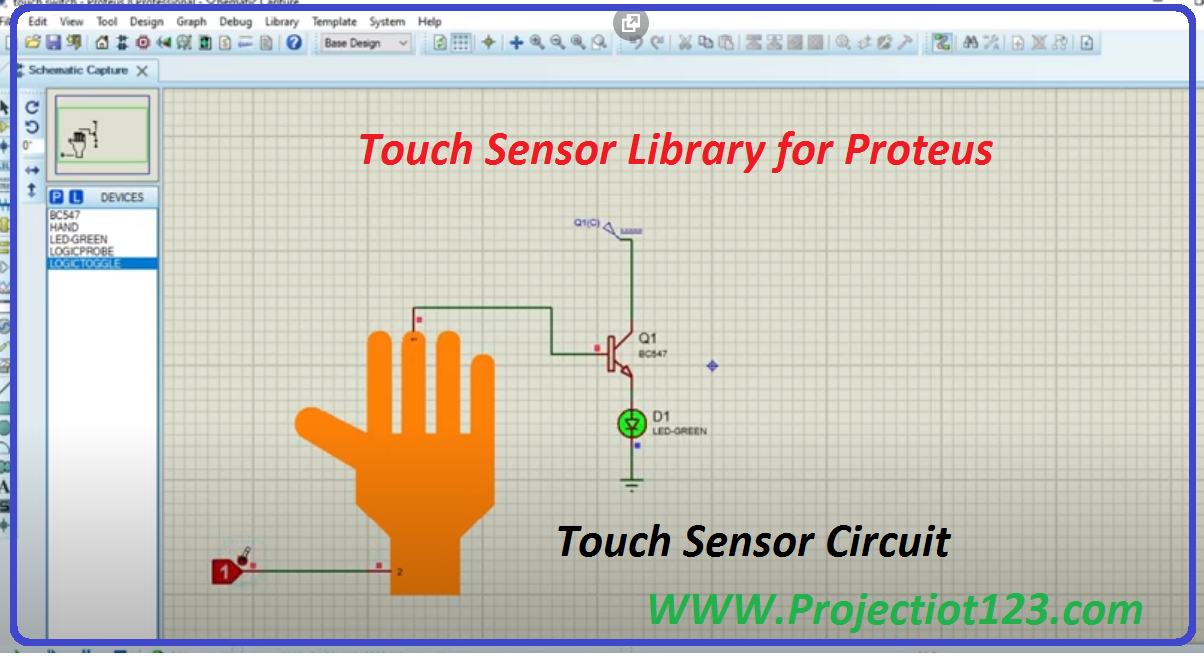 Capacitive Touch Sensor Circuit,Simple Touch Sensor Circuit,Types of Touch Sensors