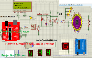 How to Simulate Arduino in Proteus,Arduino in Proteus,Arduino circuit in Proteus