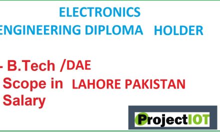 jobs for electronics engineering diploma holder