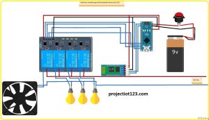 Arduino interface with Bluetooth controller