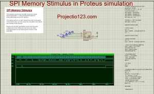 SPI Memory stimulus in proteus simulation