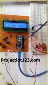 CO Gas Leak Detector with Arduino Hardware,arduino proteus 