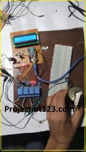 DC motor circuit displaying Stop Operation