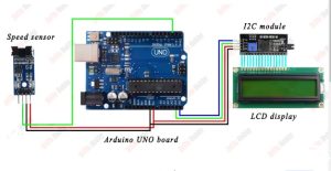 RPM Counter Using Arduino UNO, circuit diagram,arduino frequency counter
