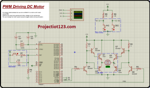 8051 interfacing with DC motor speed control, 