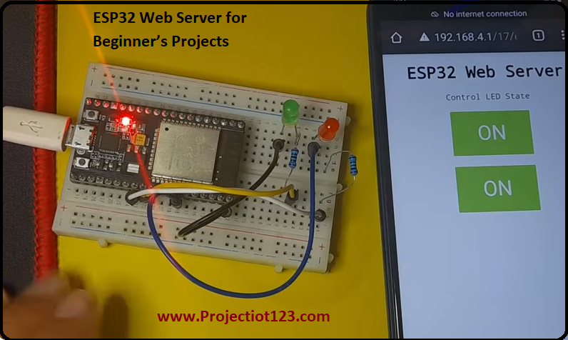 ESP32 Web Server for Beginner’s Projects